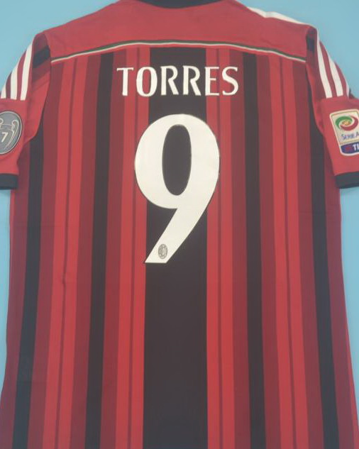 AC Milan 2014/15 Home Soccer Jersey