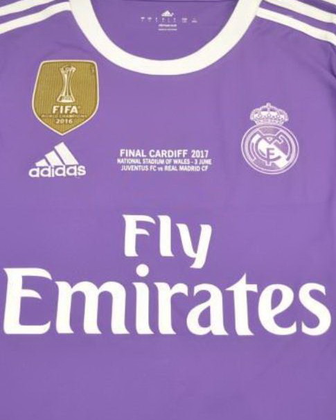 Real Madrid 2016/17 Away Purple Jersey