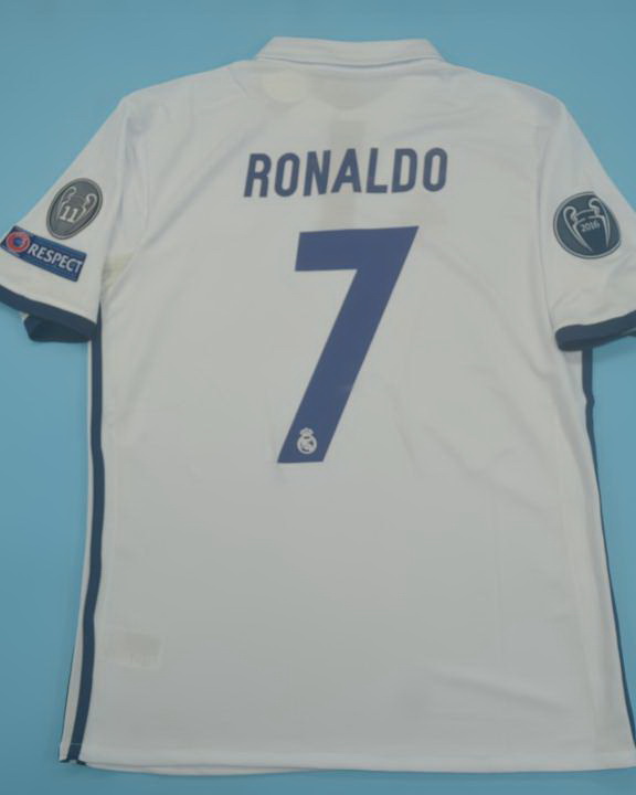 Real Madrid 2016/17 Home Soccer Jersey