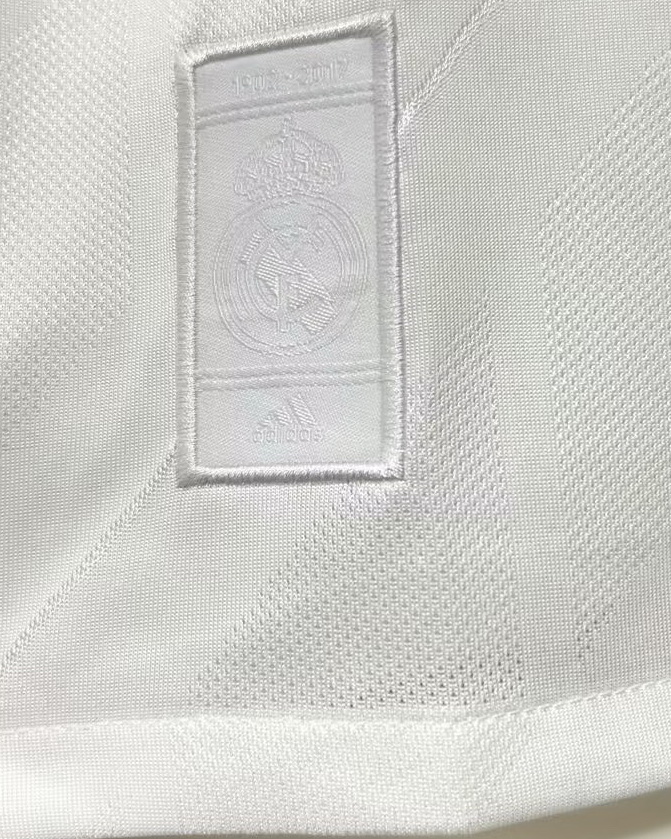 Real Madrid 2017/18 Home Long Sleeve Jersey