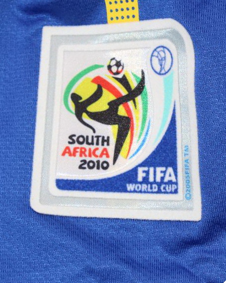 Brazil 2010 Away Blue Soccer Jersey