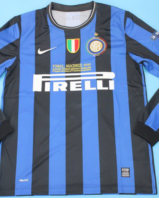 Inter milan 2010 UCL Final Home Long Sleeve Jersey