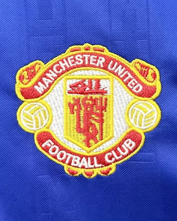 Manchester United 1988/90 Third Blue Jersey