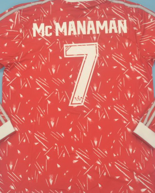 Liverpool 1989/91 Home Long Sleeve Jersey