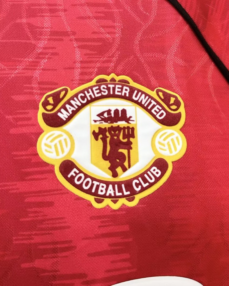 Manchester United 1990/92 Home Soccer Jersey