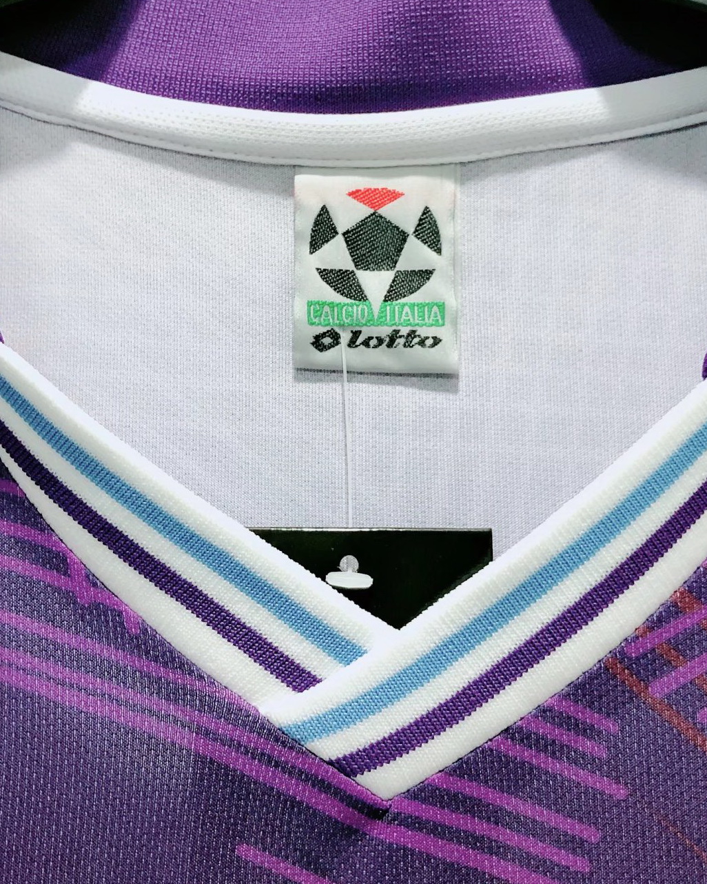 Fiorentina 1992/93 Home Soccer Jersey