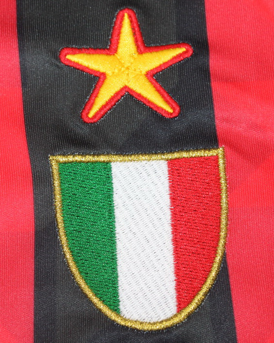 AC Milan 1993/94 Home Long Sleeve Jersey