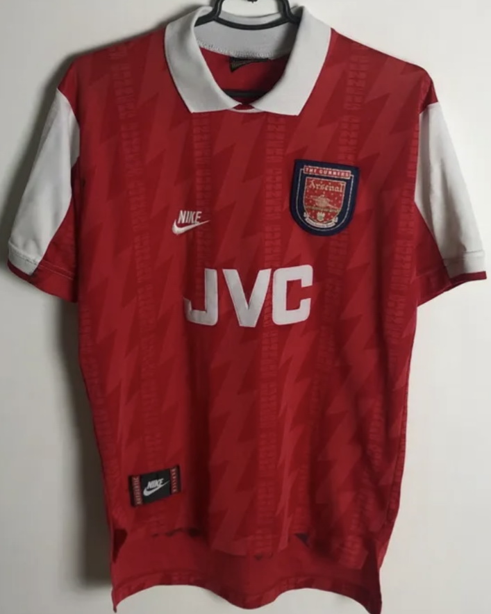 Arsenal 1994/96 Home Soccer Jersey