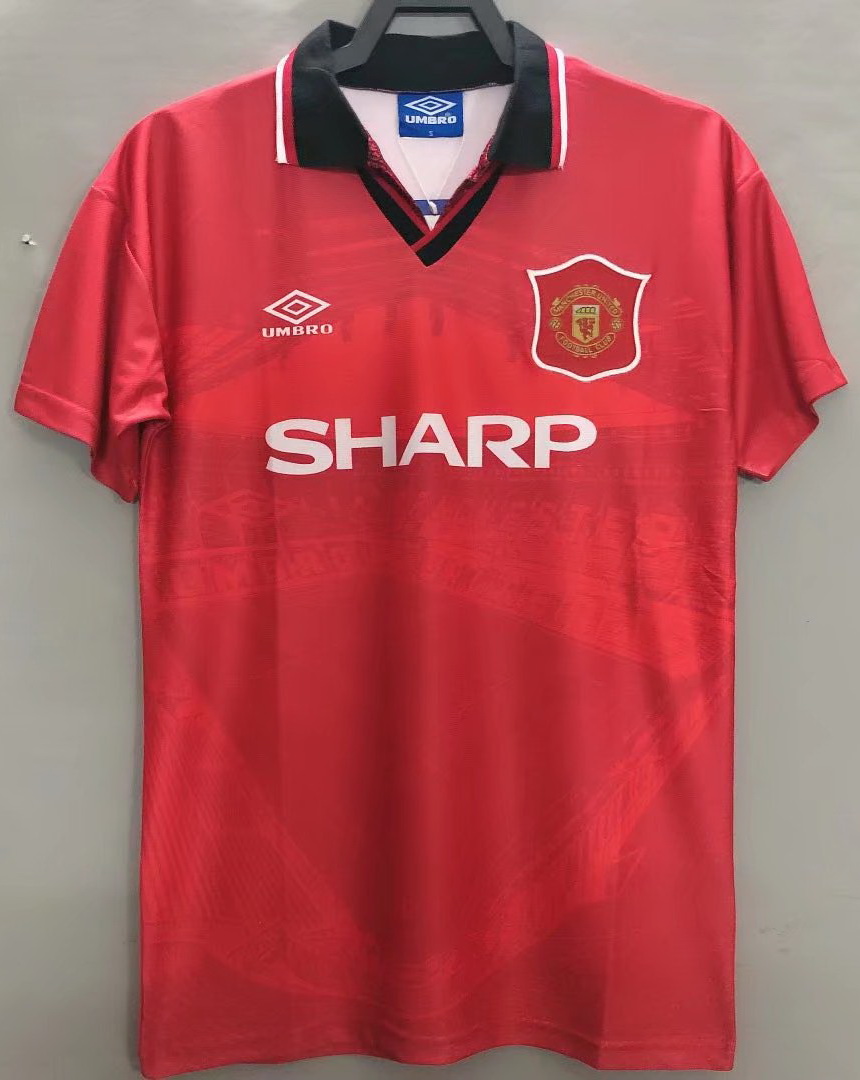 Manchester United 1994/96 Home Soccer Jersey