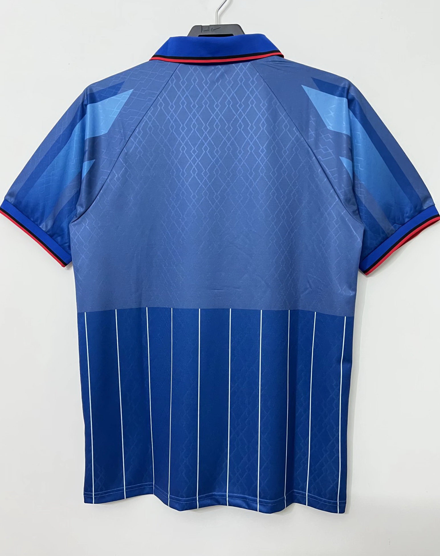 AC Milan 1995/96 Blue Soccer Jersey
