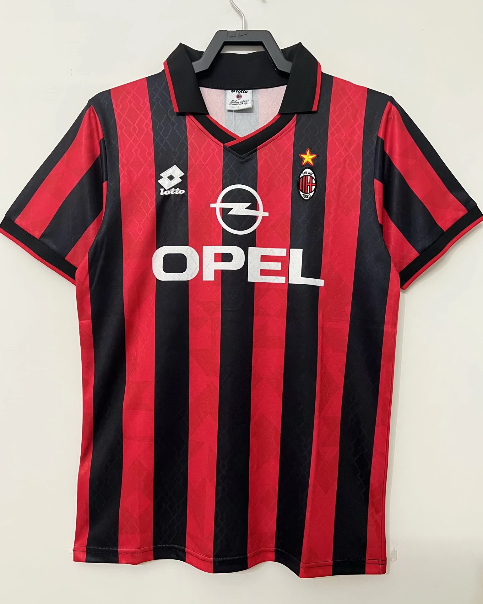 AC Milan 1995/96 Home Soccer Jersey