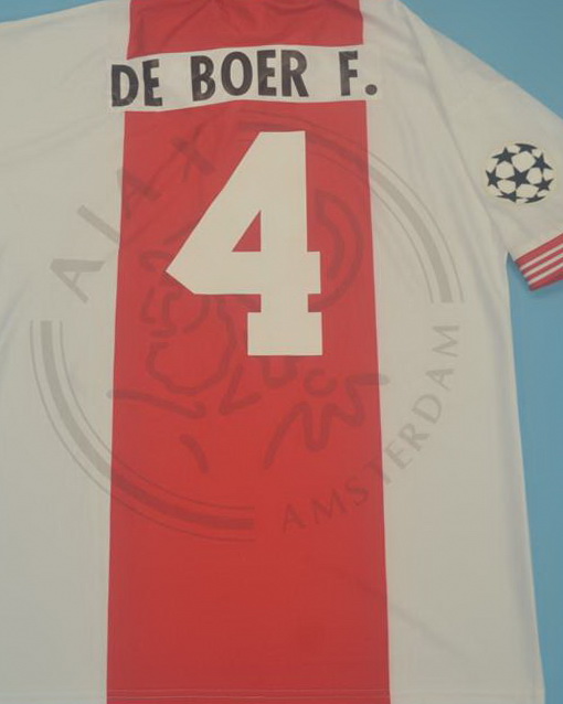 Ajax 1995/96 Home Soccer Jersey