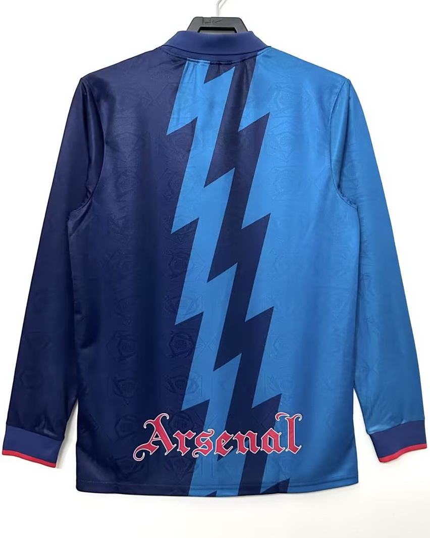 Arsenal 1995/96 Away Long Sleeve Jersey