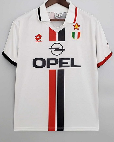 AC Milan 1996/97 Away Soccer Jersey
