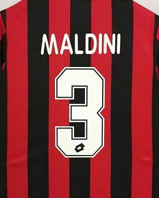 AC Milan 1996/97 Home Soccer Jersey
