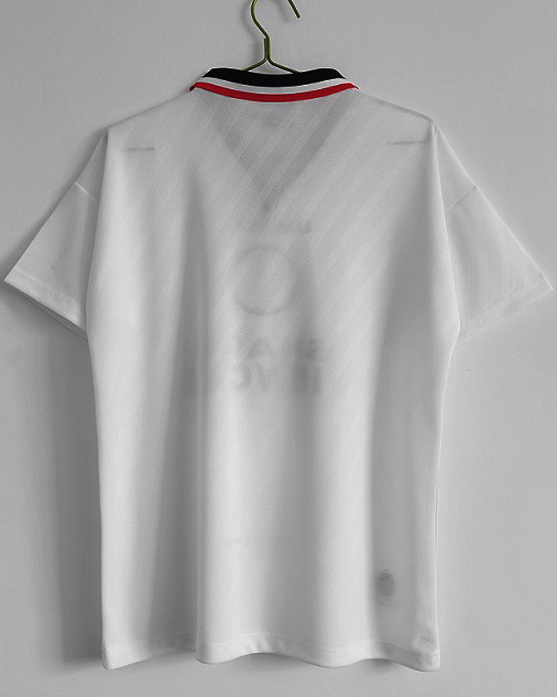 Manchester United 1996/98 Away White Jersey
