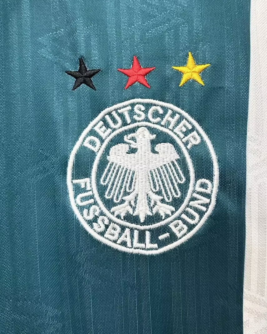 Germany 1996 Away Soccer Jersey
