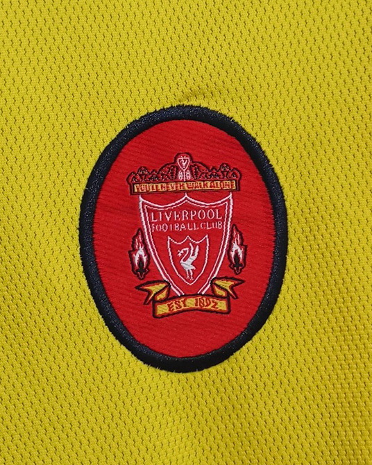 Liverpool 1997/98 Away Yellow Jersey