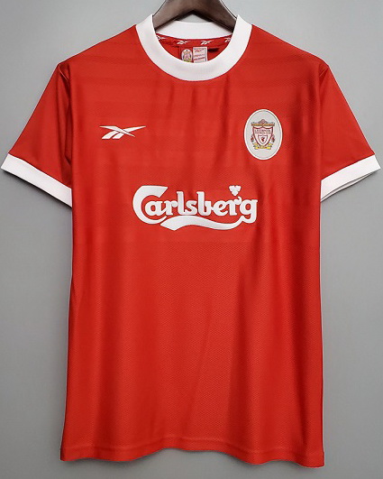 Liverpool 1998/00 Home Soccer Jersey