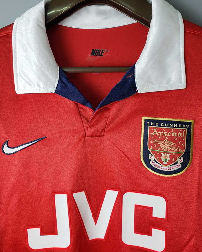 Arsenal 1998/99 Home Long Sleeve Jersey