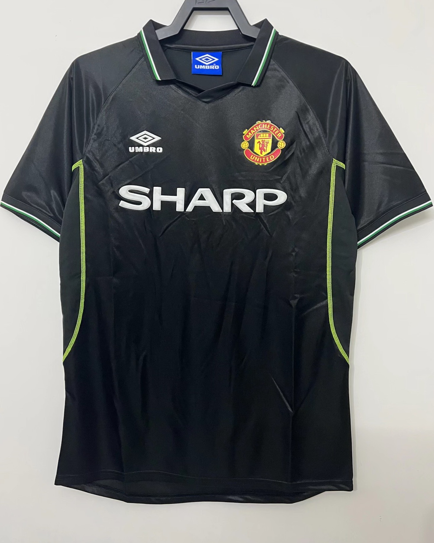 Manchester United 1998/99 Third Black Jersey