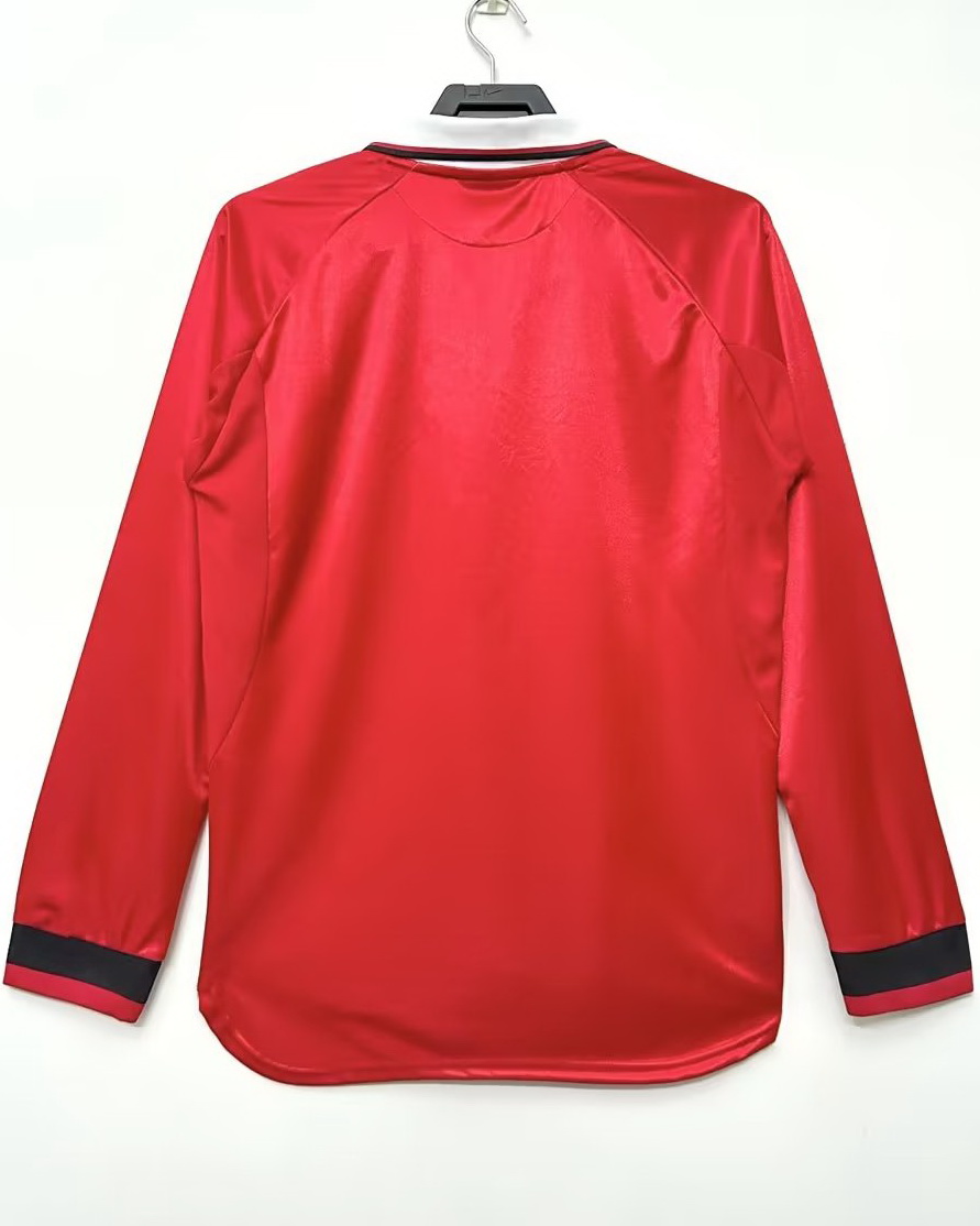 Manchester United 1999/00 Home Long Sleeve Jersey